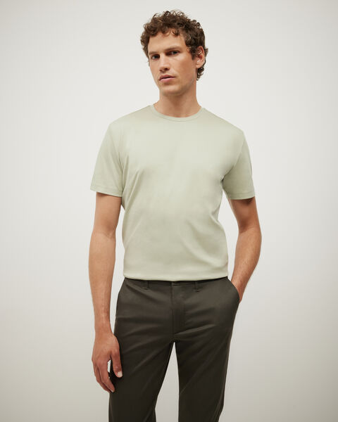 Slim Travel Tee, Light Green, hi-res